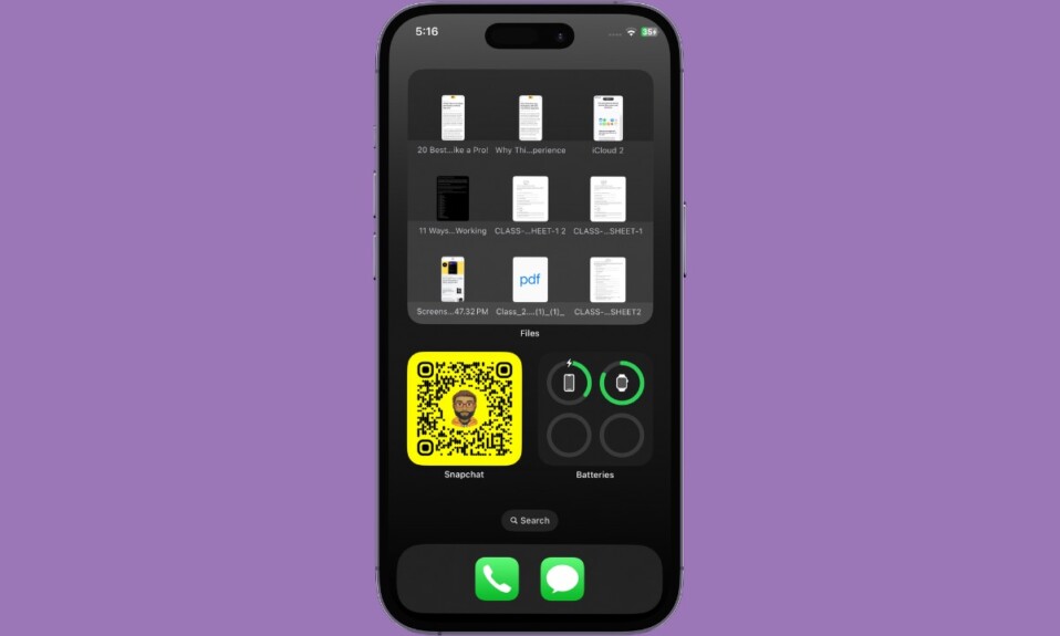 How to Make an iPhone Lock Screen Shortcut  1