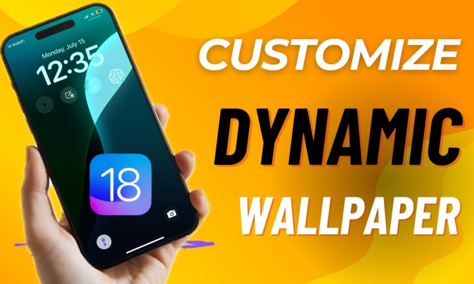 How to Change iOS 18 Dynamic Wallpaper Appearance on iPhone 1