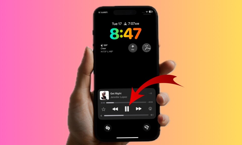 How to Bring Volume Slider Back to iPhone Lock Screen in iOS 18.2 or Later